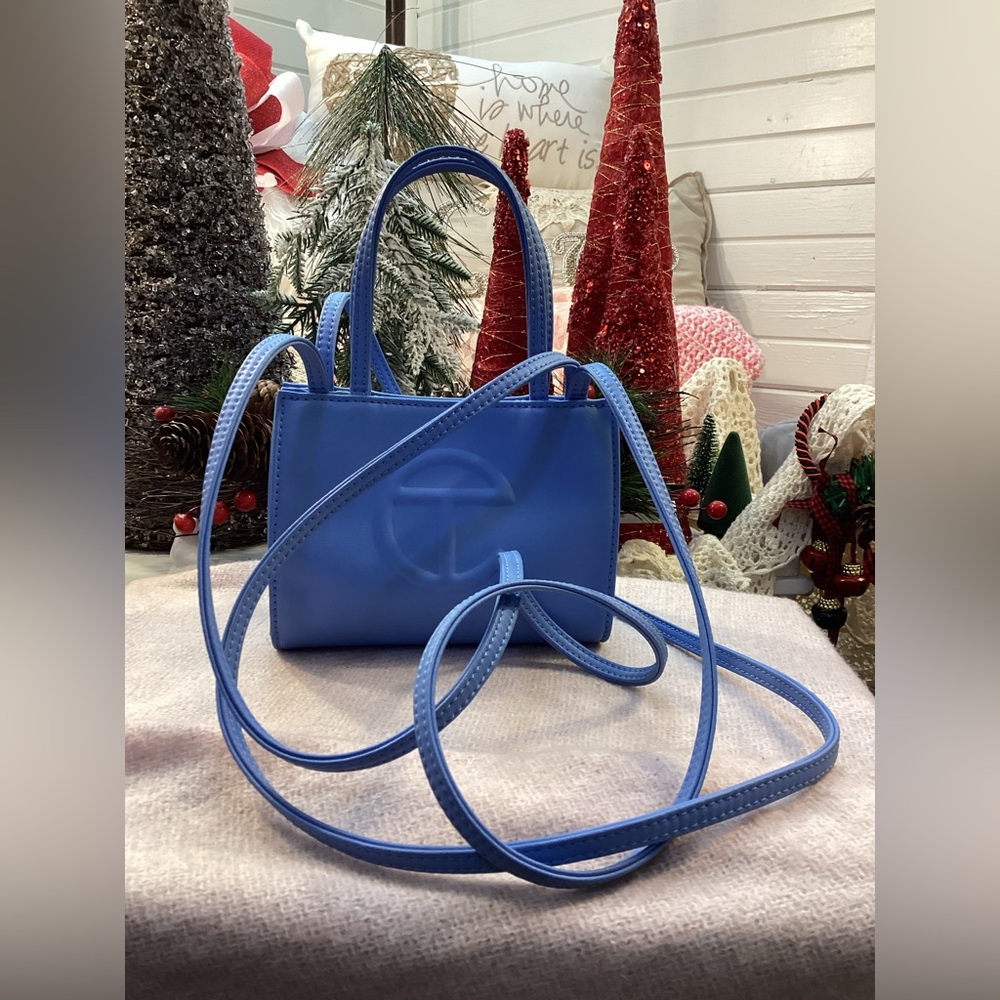 Telfar Cerulean Blue Mini Bag